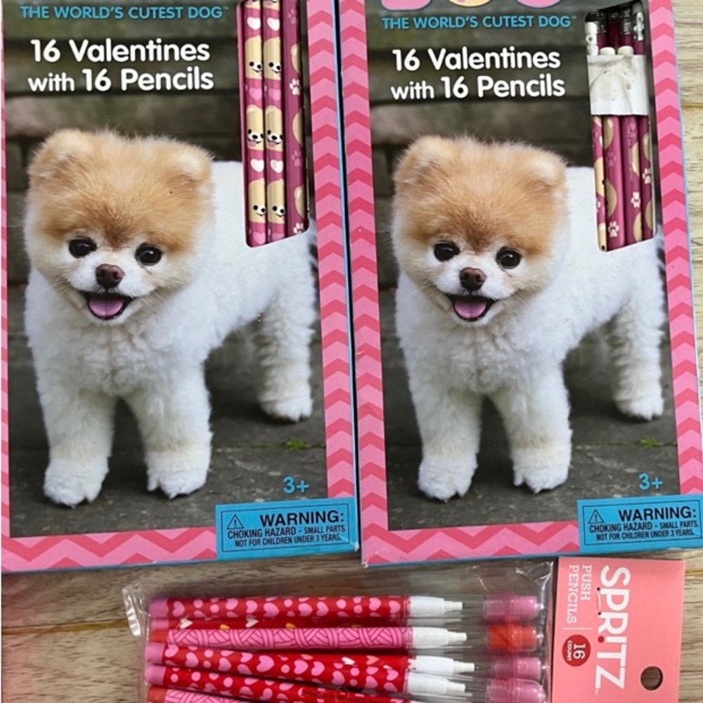 48 pc Valentines pencils